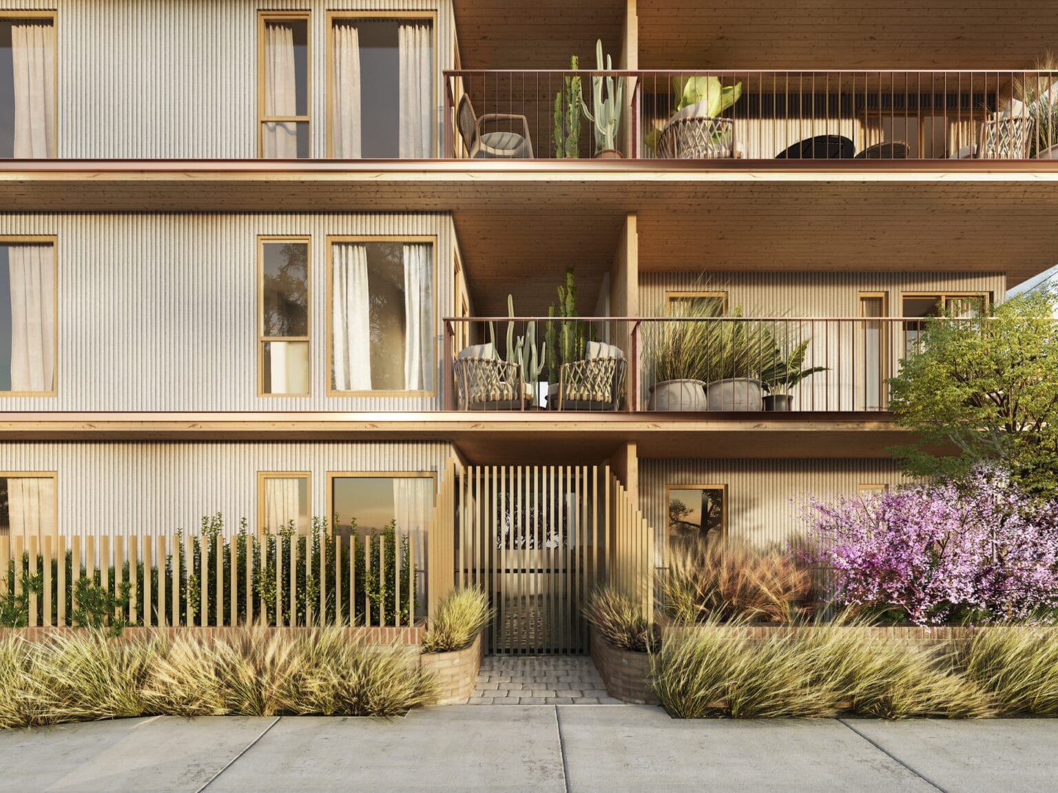 To provide housing that’s highly appealing to potential residents, the SuperLA team is turning to a quintessentially Californian housing typology—the bungalow court—and reinterpreting it for the 21st century.